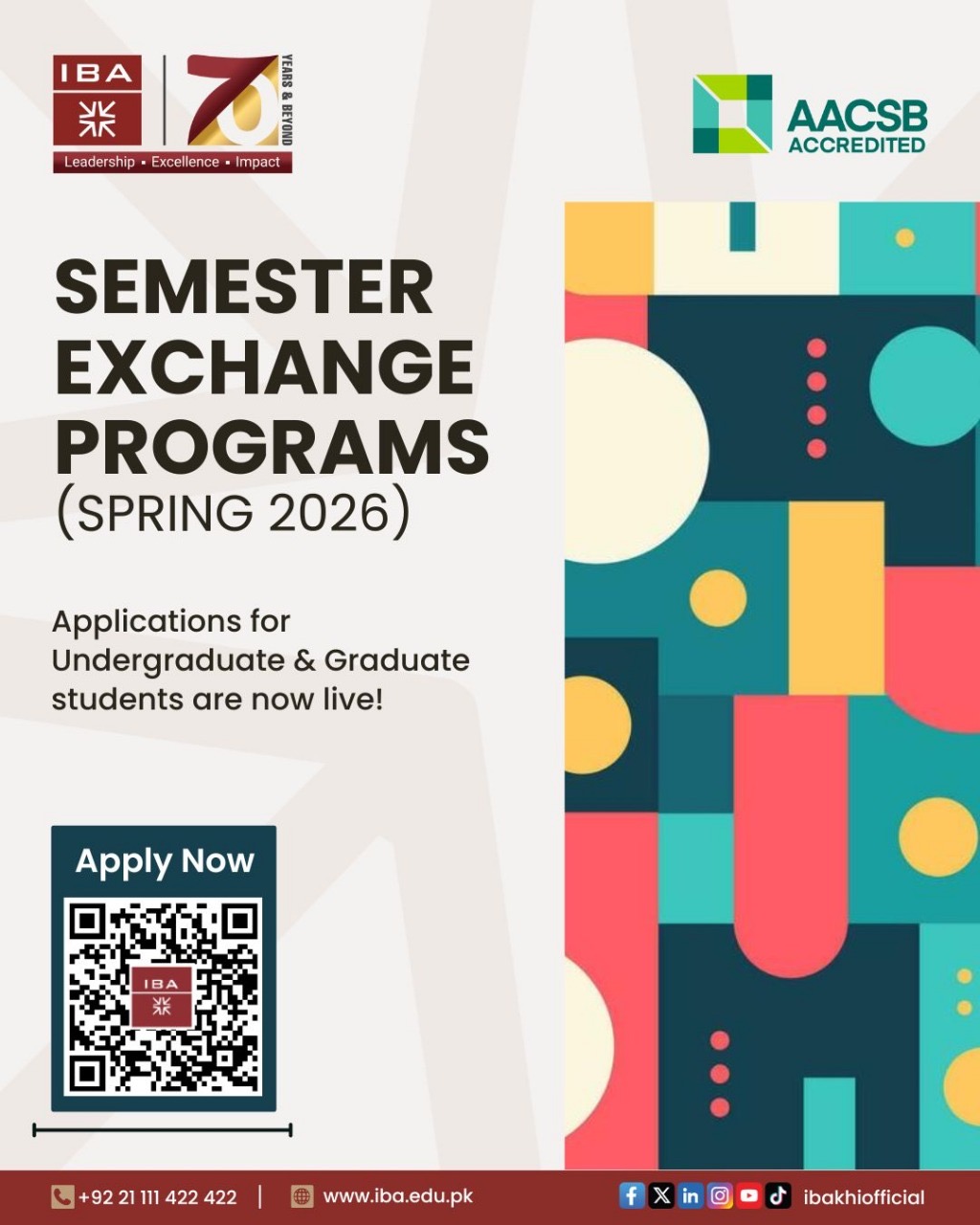 Graduate Semester Exchange Program for Spring 2026