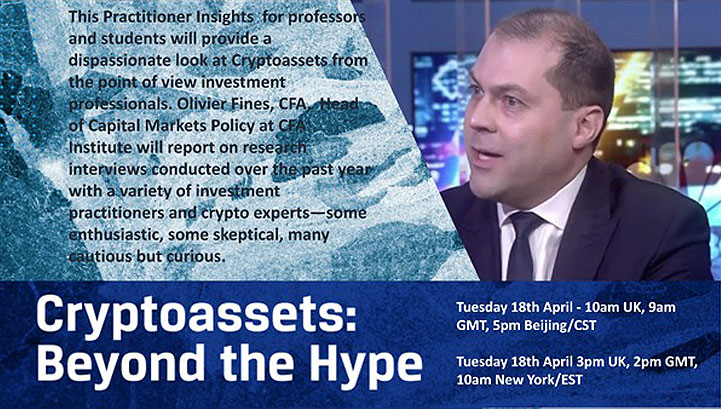Practitioner Insights Session 'Cryptoassets: Beyond the Hype