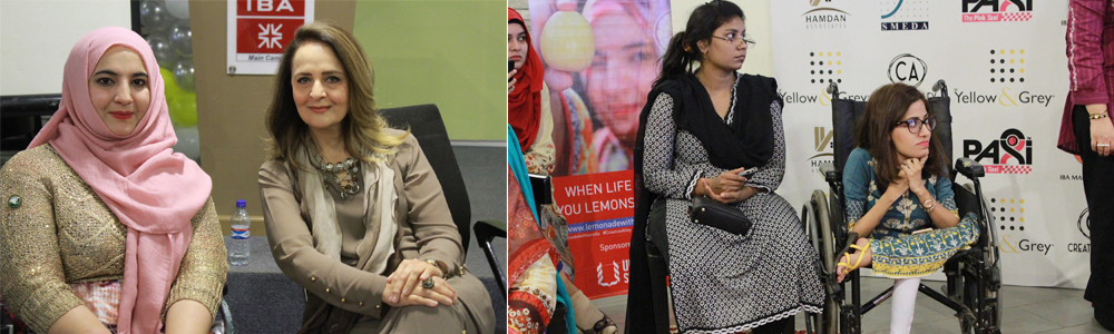 A Women Empowerment workshop 'Lemonade with Tanzila Khan' hosted  by IBA Marketing Club