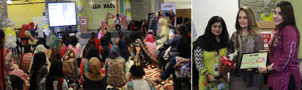 A Women Empowerment workshop 'Lemonade with Tanzila Khan' hosted  by IBA Marketing Club