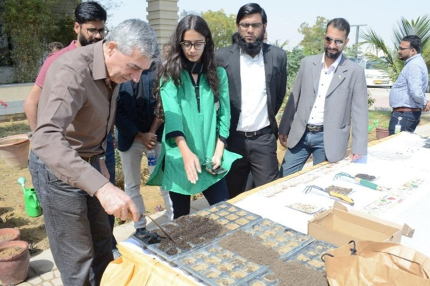 Tree Plantation Drive in collaboration with K-Electric 